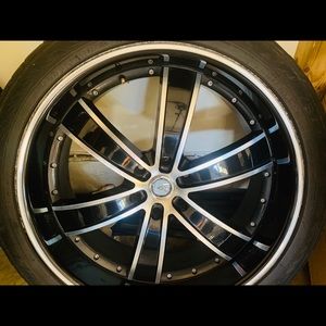 Wheels tires 4 (Cadillac Escalade )